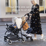 Lascal BuggyBoard® Maxi Plus - Red with Red Saddle - Cheeky Rascals UK
