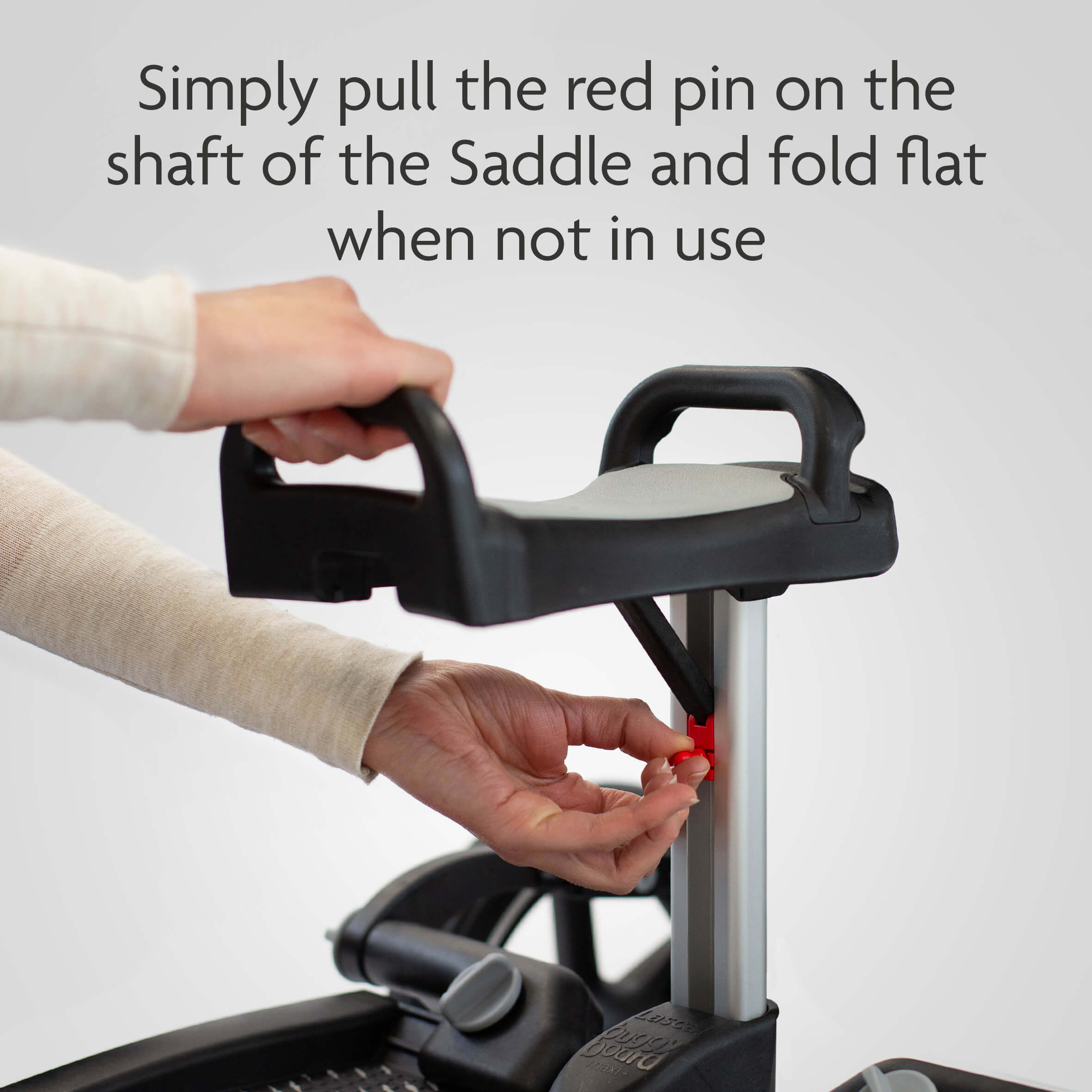 Lascal BuggyBoard® Maxi Plus - Red with Red Saddle - Cheeky Rascals UK
