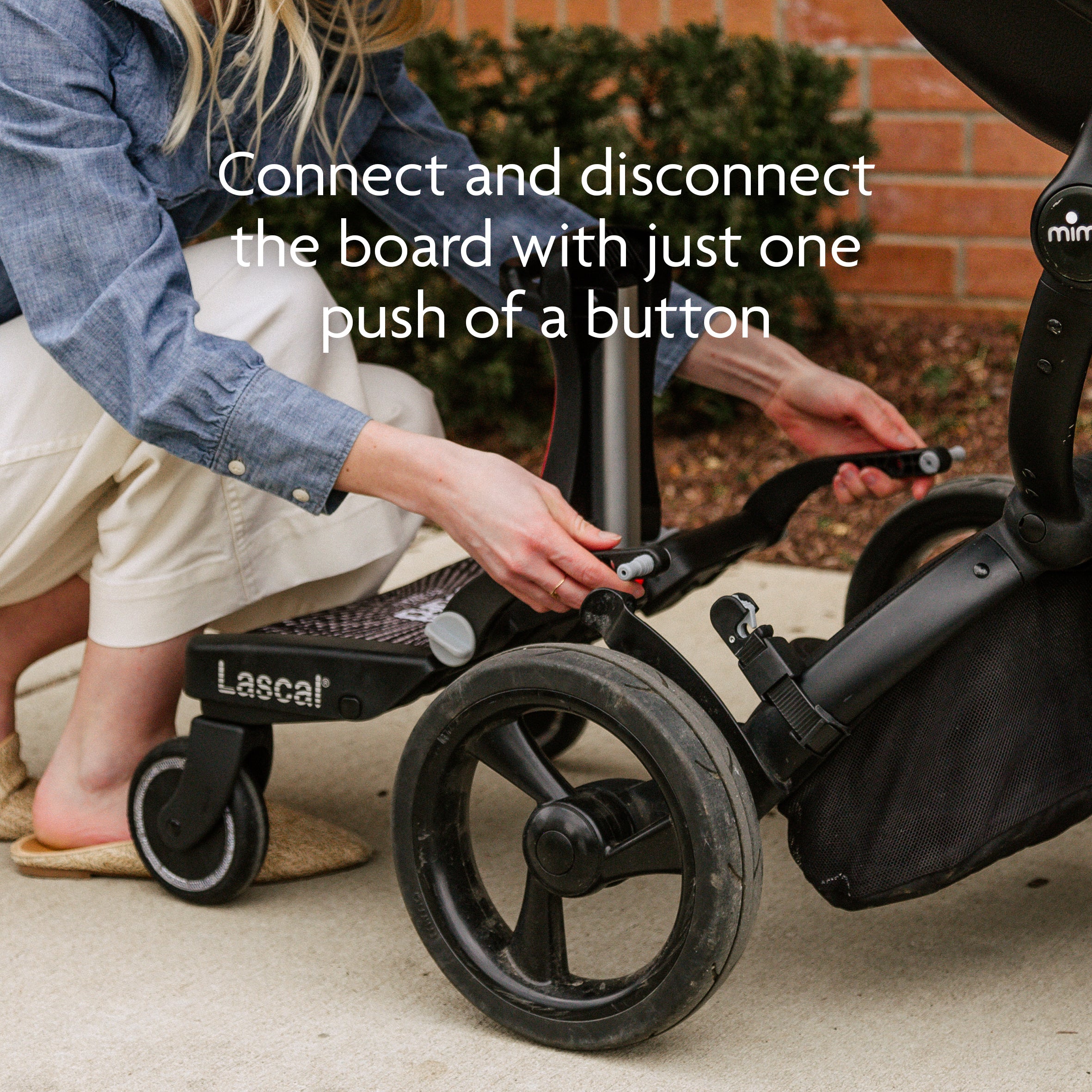 Lascal BuggyBoard® Maxi Plus - Red with Red Saddle - Cheeky Rascals UK