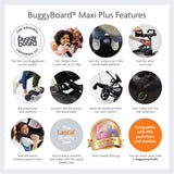 Lascal BuggyBoard® Maxi Plus - Red with Red Saddle - Cheeky Rascals UK
