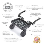 Lascal BuggyBoard® Mini Designer - Grey Camo - Cheeky Rascals UK