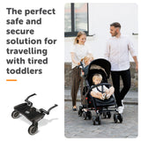 Lascal BuggyBoard® Maxi Designer - Black Croc