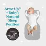 Love To Dream Stage 1 Swaddle Up™ Cotton Extra Warm - Moonlight Olive - Cheeky Rascals UK