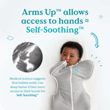 Love To Dream Stage 1 Swaddle Up™ Cotton Extra Warm - Moonlight Olive - Cheeky Rascals UK