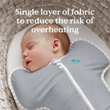 Love To Dream Stage 1 Swaddle Up™ Cotton Extra Warm - Moonlight Olive - Cheeky Rascals UK