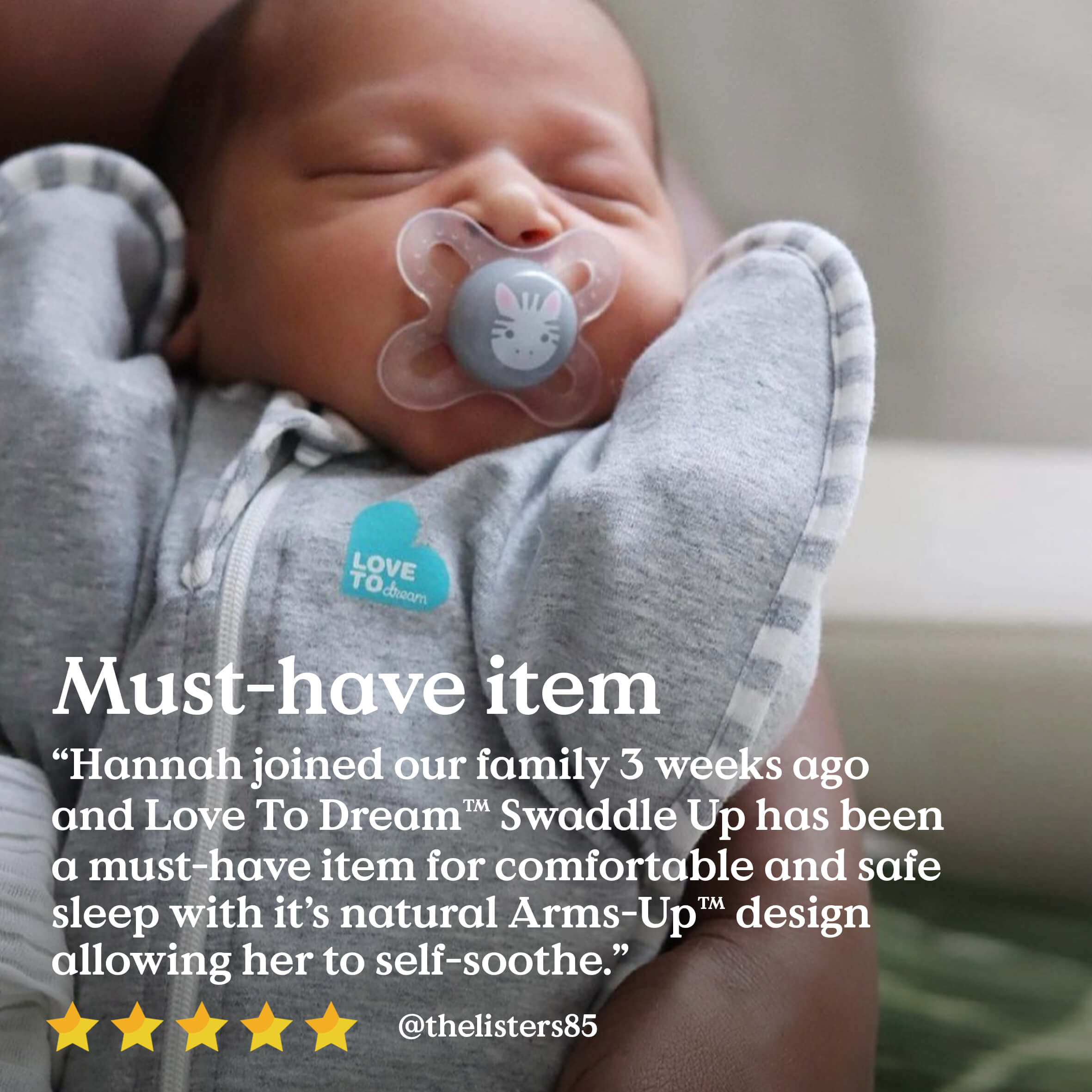 Love To Dream Stage 1 Swaddle Up™ Cotton Extra Warm - Moonlight Olive - Cheeky Rascals UK