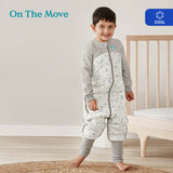 Love To Dream Stage 3 Sleep Suit Cotton Warm - White Moonlight - Cheeky Rascals UK