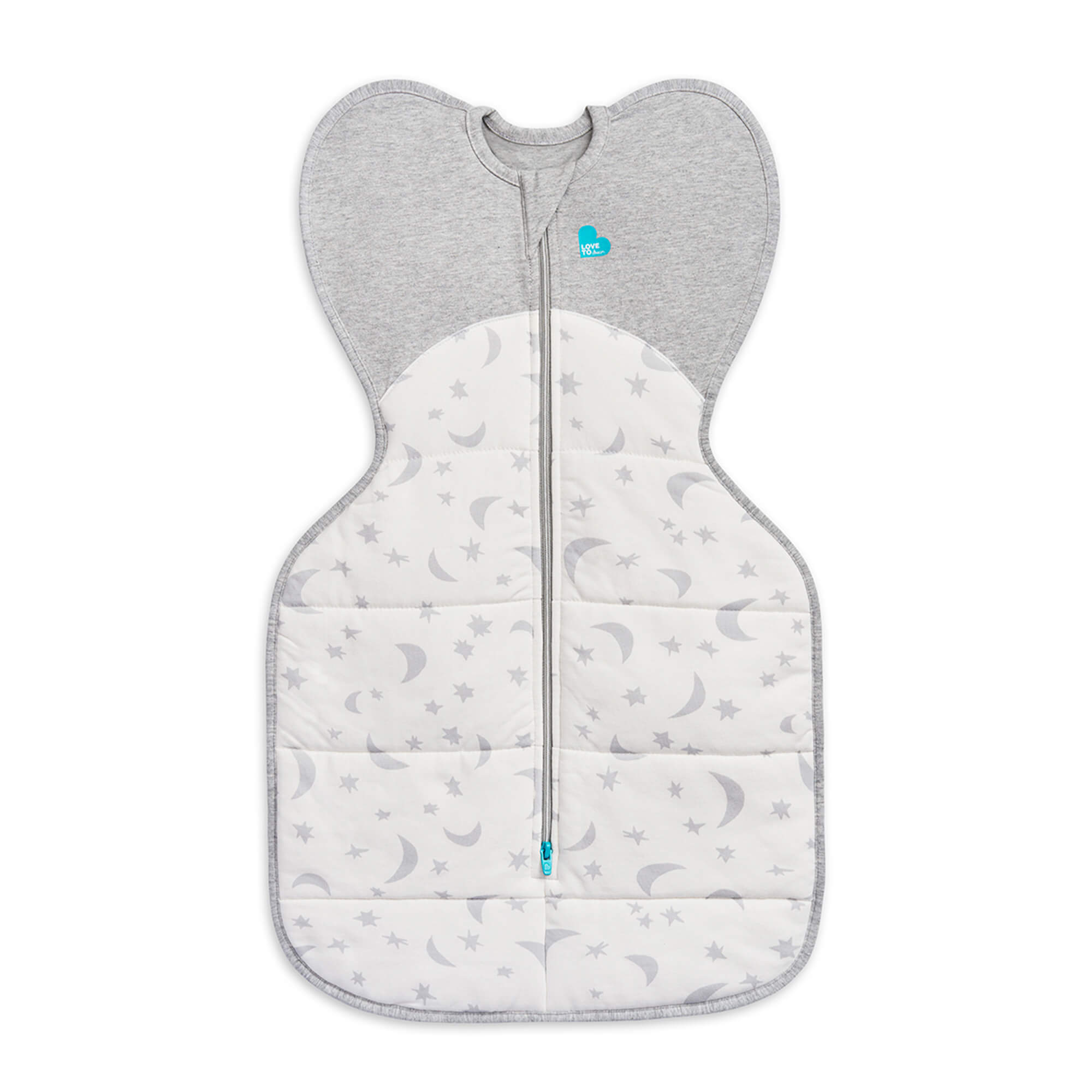 Love To Dream Stage 1 Swaddle Up™ Cotton Extra Warm - Moonlight White - Cheeky Rascals UK