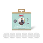 Fred Safety Plug Socket Cover (x6) - Cheeky Rascals UK