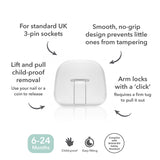 Fred Safety Plug Socket Cover (x6) - Cheeky Rascals UK
