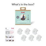 Fred Safety Plug Socket Cover (x6) - Cheeky Rascals UK