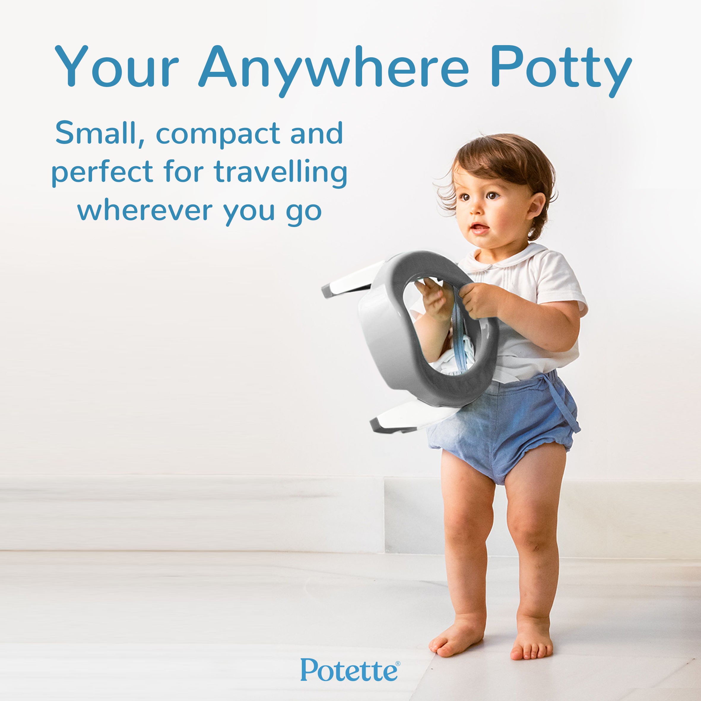 Potette® Max 3-in-1 - Grey - Cheeky Rascals UK