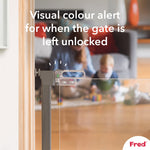 Fred Safety Pressure Fit Clear-View Stairgate - Cheeky Rascals UK