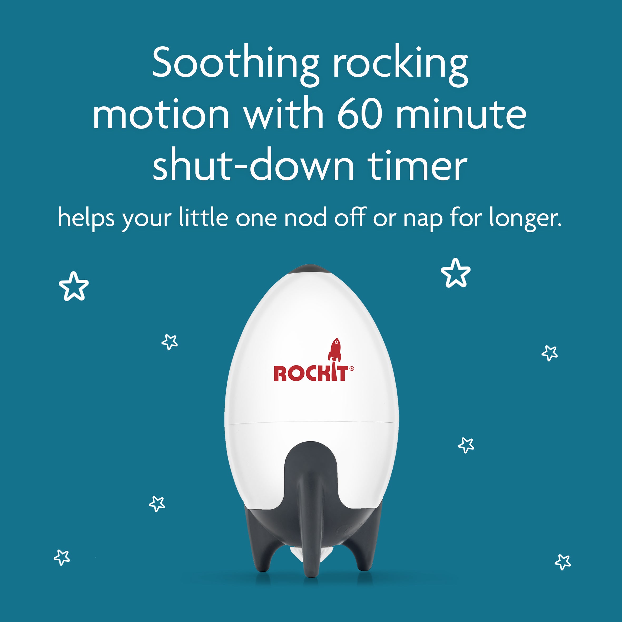 Rockit Rocker - Portable Baby Rocker - Rechargeable - Cheeky Rascals UK