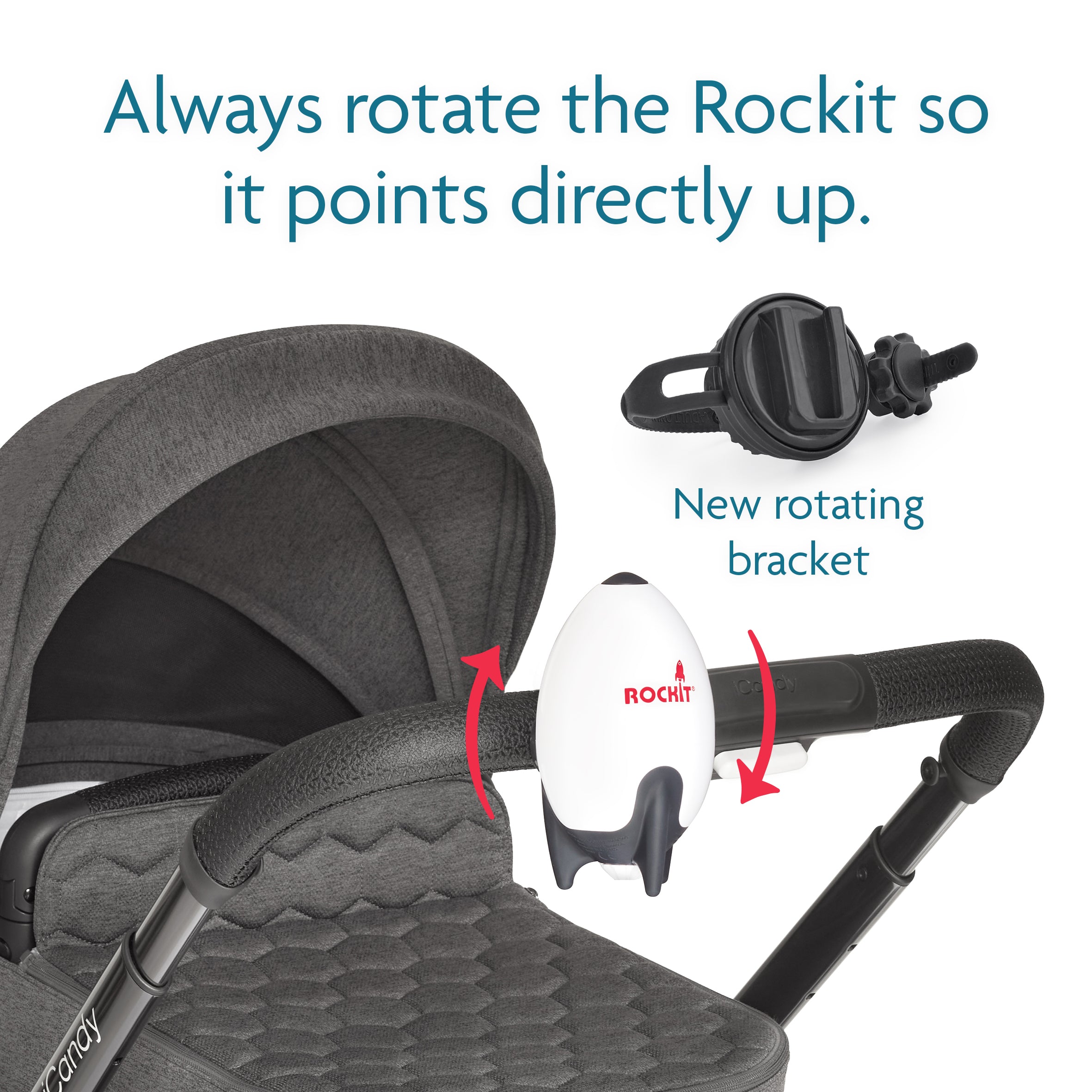 Rockit Rocker - Portable Baby Rocker - Rechargeable - Cheeky Rascals UK