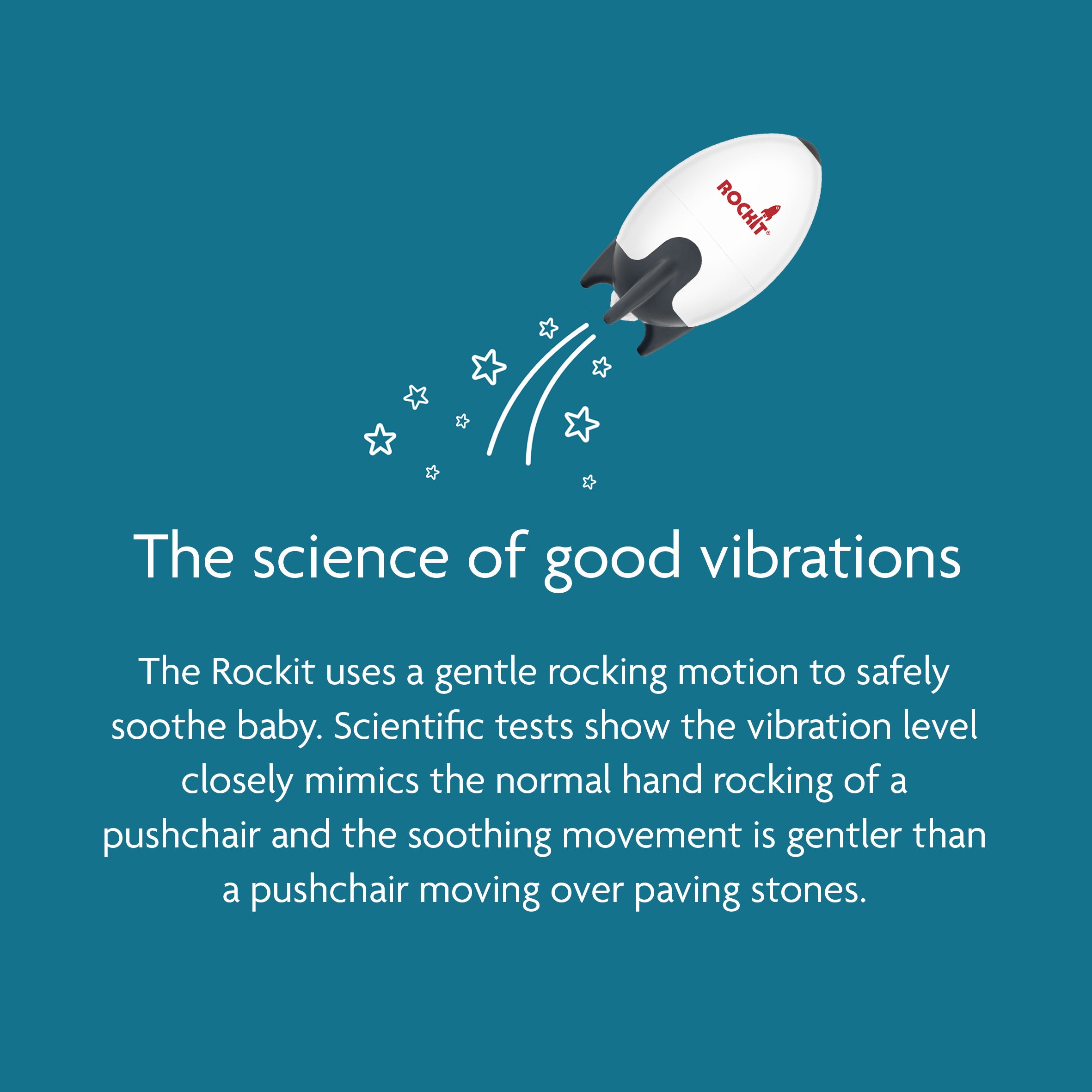 Rockit Rocker - Portable Baby Rocker - Rechargeable - Cheeky Rascals UK