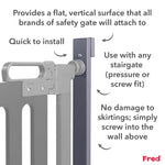 Fred Safety Universal Wall & Skirting Kit - Dark Grey - Cheeky Rascals UK