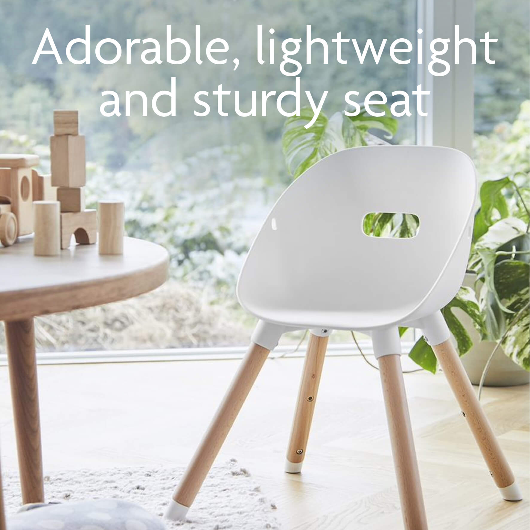 Ziza Play Chair 2 Pack - Coconut White - Cheeky Rascals UK