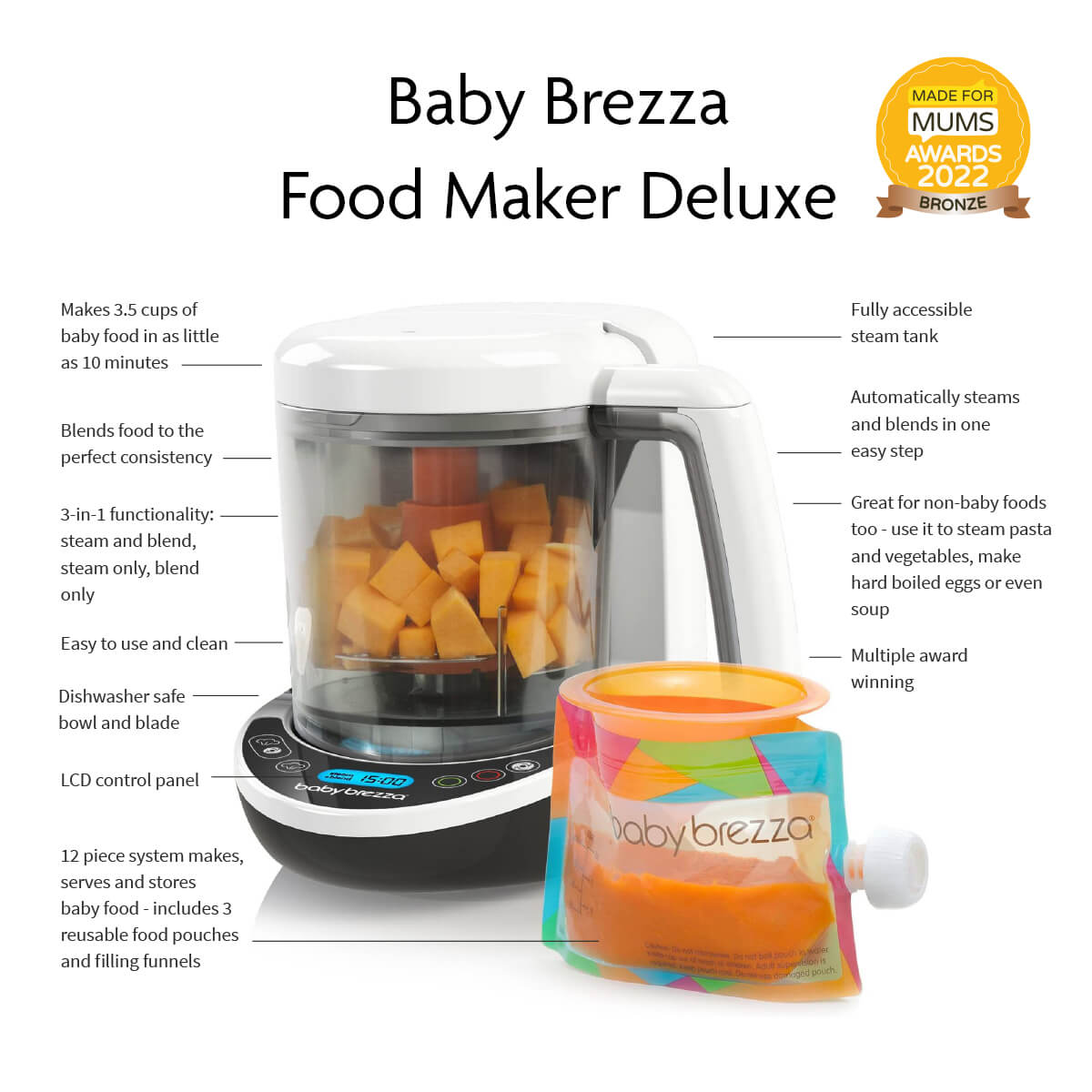 Baby Brezza Food Maker Deluxe • Cheeky Rascals